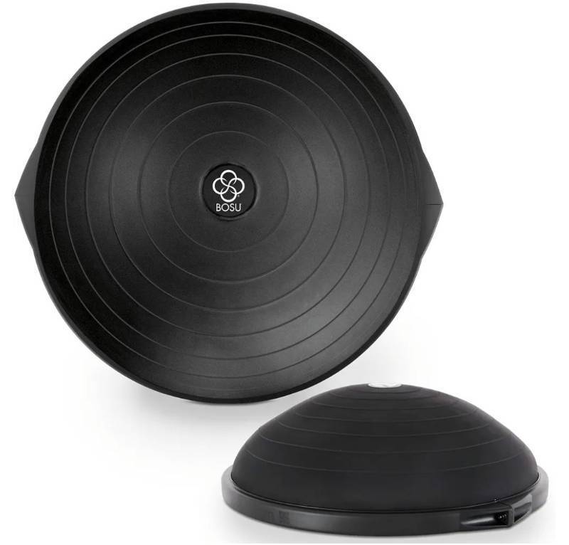 lot 39734 image: BOSU Pro Balance Half-Ball Trainer, Stability Dome, MISSING PUMP. - Retail $164