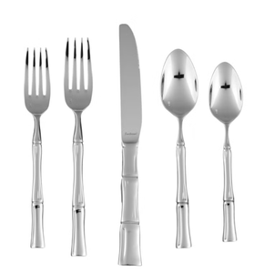 lot 121 image: Fortessa Royal Pacific 20-piece 1810 Flatware Set - Retail $100