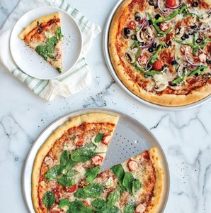 lot 140 image: Nordic Ware 16 Pizza Pans, 2-pack - Retail $28