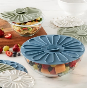 lot 142 image: PrepWorks Multi-Function Silicone Lids, Set of 10 - Retail $15