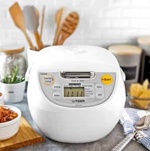 lot 149 image: Tiger 5.5-Cup Micom Rice Cooker and Warmer See description - Retail $100