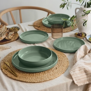 lot 171 image: Safdie Alma Dinnerware Set, 12-piece See description - Retail $35