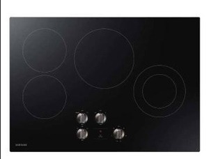 lot 13342 image: 2020 Samsung NZ30R5330RK 30 Inch Electric Smoothtop Cooktop 4 Burner  Retail $699