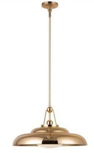 lot 13366 image: Kuzco Lighting Model PD344020PBGO  Retail $963