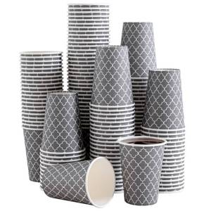 lot 2739 image: Lamosi Coffee Cups 12 oz 180 Pack, Disposable Paper Coffee Cups, Hot Cups - Retail $25