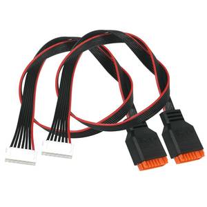 lot 2867 image: 2Pcs JST-XH Balance Cable 2-6S 3S Lipo Battery Balance Charger Extend Expansion Plug Leads Adapter Conversion Line for RC Vehicles Lipo Battery Charging��50cm�� - Retail $10