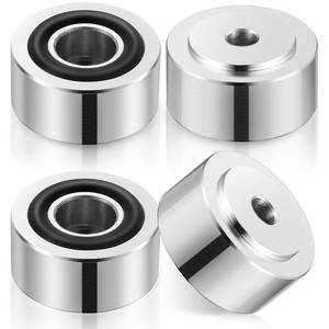 lot 2738 image: Facmogu 4PCS Aluminum Alloy Speaker Isolation Feet, Turntable Isolation Pad - Retail $10