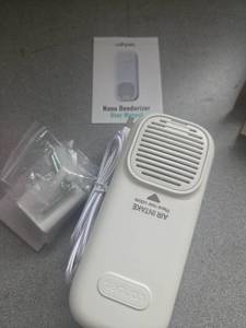 lot 2792 image: uahpet Nano Deodorizer with Mounting Screws and Power Cord - Retail $0