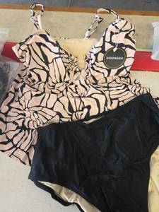 lot 2843 image: Medium Two Piece Swimsuit  - Retail $0