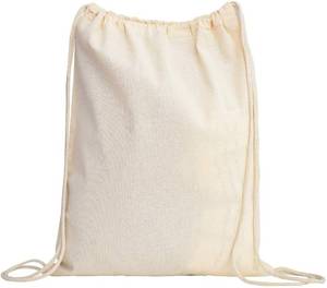 lot 2911 image: TBF (12 Pack) Set of 12 Durable Cotton Canvas Drawstring Backpack Bags (Large (17 W x 20 H)) - Retail $30
