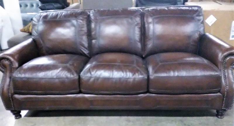 Accent chairs with leather sofa