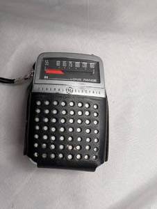 lot 1108 image: General Electric Long Range Pocket Radio with Black Case
