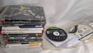 lot 1302 image: Sony PS3 Video Game Lot Timeshift Payday 2 L.A. Noire Batman Arkham Asylum