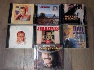 lot 1433 image: Music CD Lot of 7 including Jim Reeves, Freddy Fender, Don Williams, Ronnie Milsap and more