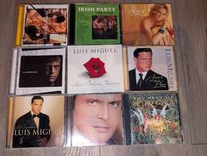 lot 1441 image: Mixed Music CD Lot of 9 including Luis Miguel, David Sanborn, Spyro Gyra, and Olivia