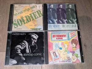 lot 1443 image: Comedy CD Lot of 4 including Ray Stevens, Woody Allen, Jeff Foxworthy Frienz
