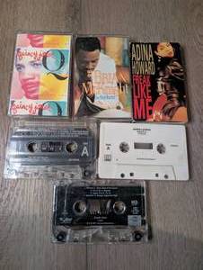 lot 1451 image: Music Cassette Lot of 6 R&ampB, Soul and Hip-Hop Tapes Queen Latifa, Vanilla Ice, Quincy Jones, Brian McKnight and more