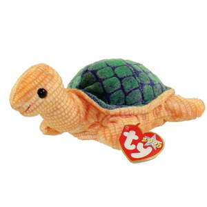 lot 6701 image: Ty Beanie Baby Peekaboo the Turtle  Stuffed Animal  MWMT - Retail $200