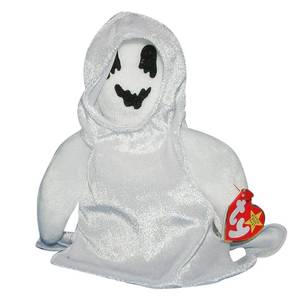 lot 6704 image: Ty Beanie Baby Sheets the Ghost  Stuffed Animal  MWMT - Retail $799