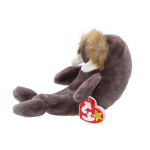 lot 6709 image: Ty Beanie Baby Jolly the Walrus  Stuffed Animal  MWMT - Retail $19,000
