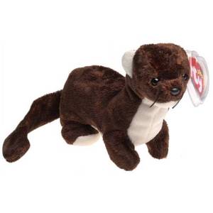 lot 6724 image: Ty Beanie Baby Runner the Mustelidae  Stuffed Animal  MWMT - Retail $75