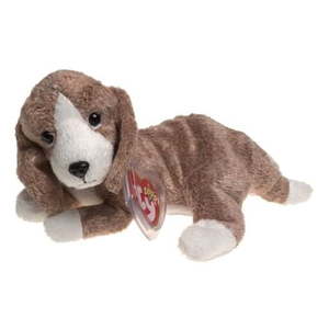 lot 6727 image: Beanie Babies Sniffer the Dog Beagle Plush by Ty 2000 - Retail $33