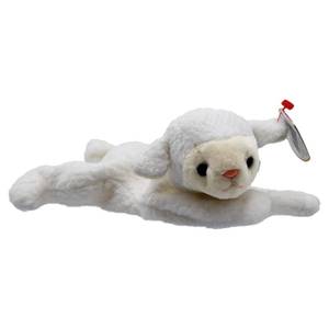 lot 6737 image: Ty Beanie Baby Fleece the Lamb  Stuffed Animal  MWMT - Retail $2,000