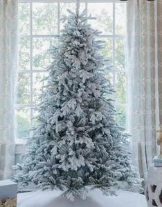 6.5 ft white Christmas tree  - Retail: $0