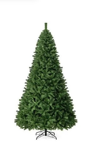 lot 6753 image: 8ft Artificial Christmas Tree - Retail $0