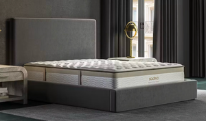 lot 18 image: Saatva Memory Foam Hybrid King 11in Retails for $2,700 - Retail $2,700