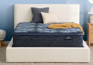 lot 25 image: Serta Perfect Sleeper Queen 14in Retails for $1,600 - Retail $1,600