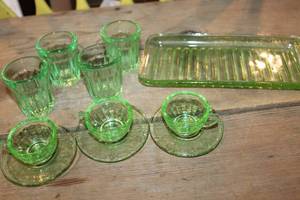 lot 5349 image: Vintage Uranium Glasses and More
