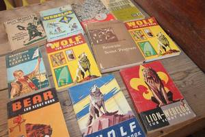 lot 5369 image: Vintage Boy Scout Books and More