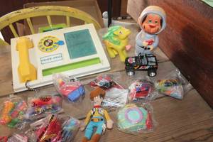lot 5371 image: Vintage Fisher Price Telephone and More