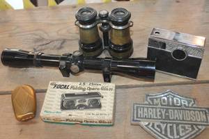 lot 5463 image: Vintage Binoculars and More