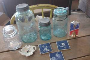 lot 5468 image: Vintage Canning Jars and More