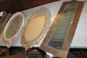 lot 5477 image: Various Sized Mirrors and More