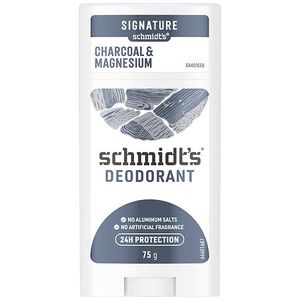 lot 47599 image: Schmidt s Charcoal & Magnesium 24 Hour Odor Protection  Aluminum-Free Vegan Deodorant  2.65 oz - Retail $10