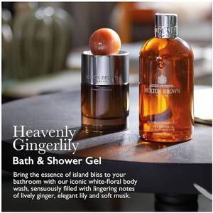 lot 47605 image: Molton Brown Heavenly Gingerlily Body Wash 10 fl. oz. - Retail $37