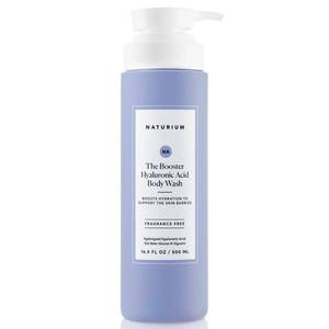 lot 47667 image: Naturium The Booster Hyaluronic Acid Body Wash  Hydrating & Moisturizing plus Minimizes Dryness  with Glycerin & Vitamin B5  16.9 fl oz - Retail $17