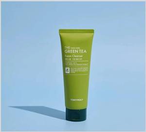 lot 47669 image: TONYMOLY The Chok Chok Green Tea Foaming Facial Cleanser for Women & Men, Hydrating Face Cleanser, Korean Skincare - Retail $15
