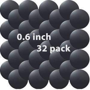 lot 47709 image: Cell Phone Metal Stickers 0.6 inch for Magnetic Car Mount. Replacement Set of 32 Mini Magnet Metal Plates. Silver Car Sticky Small Round Iron Discs with 3M Adhesive Backing for Case, DIY, Crafts. - Retail $10