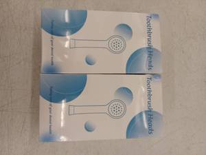 lot 13038 image: Replacement Toothbrush Heads for Oral B Electric Toothbrushes, 2 Boxes
