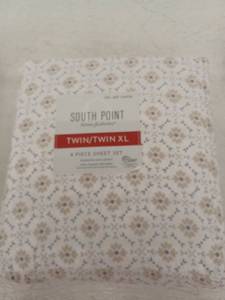 lot 13123 image: South Point King 6 Piece Microfiber Sheet Set