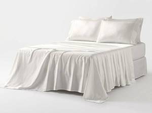 lot 13130 image: Slumberchill Cooling Sheet Set 6-Piece Queen Tencel Moisture Wicking