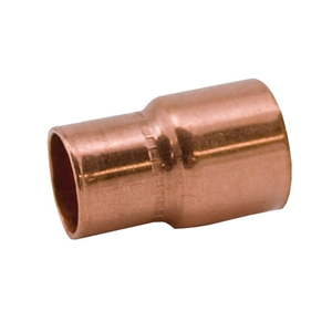 lot 13147 image: Jones Stephens Copper Reducing Coupling 34 x 58 Solder Joint C75081