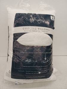 lot 13154 image: Charisma Cooling Pillows 2-Pack StandardQueen 20in x 28in Quilted