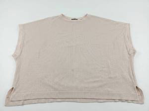 lot 13216 image: Dokotoo Womens Ribbed Knit Sleeveless Crew Neck Top, Beige
