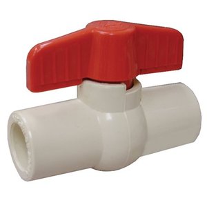 lot 13235 image: Jones Stephens CPVC Ball Valve 12 Socket B92050,  2 Pack