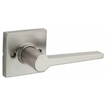 lot 4050 image: Kwikset Daylon Satin Nickel Dummy Lever SL7000DALSQT
